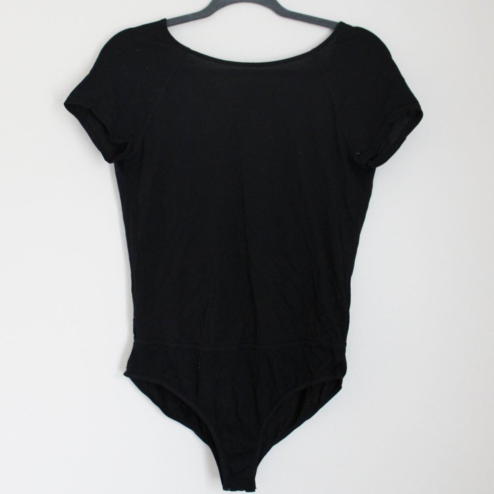 Free People Carma Bodysuit Black
